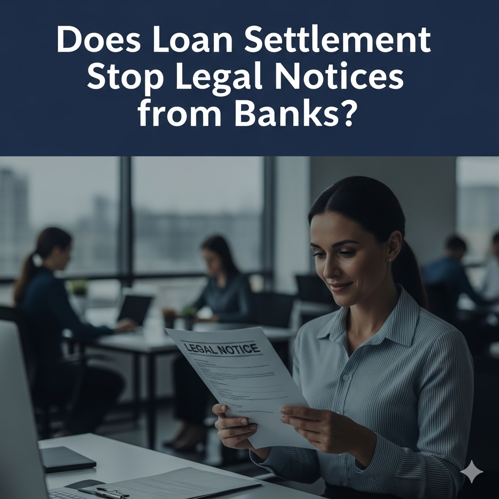 Does Loan Settlement Stop Legal Notices from Banks?