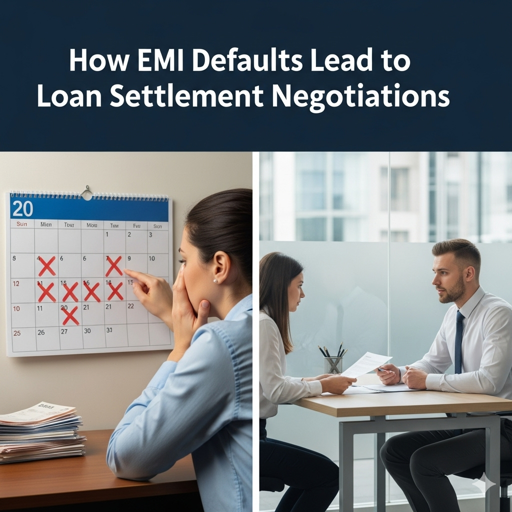 How EMI Defaults Lead to Loan Settlement Negotiations