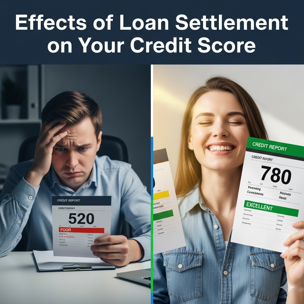 Effects of Loan Settlement on Your Credit Score