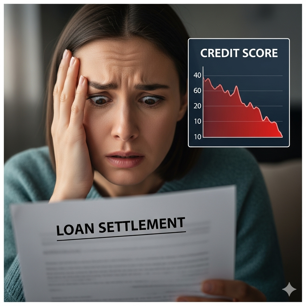 HDBFS- Loan settlement & its impact on your credit score