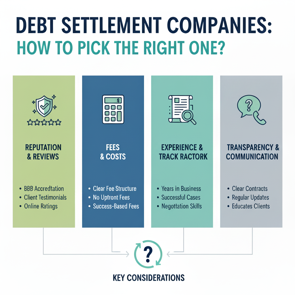 Debt Settlement Companies: How to Pick the Right One?