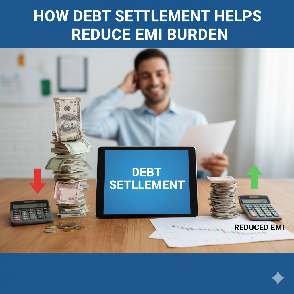 How Debt Settlement Helps Reduce EMI Burden