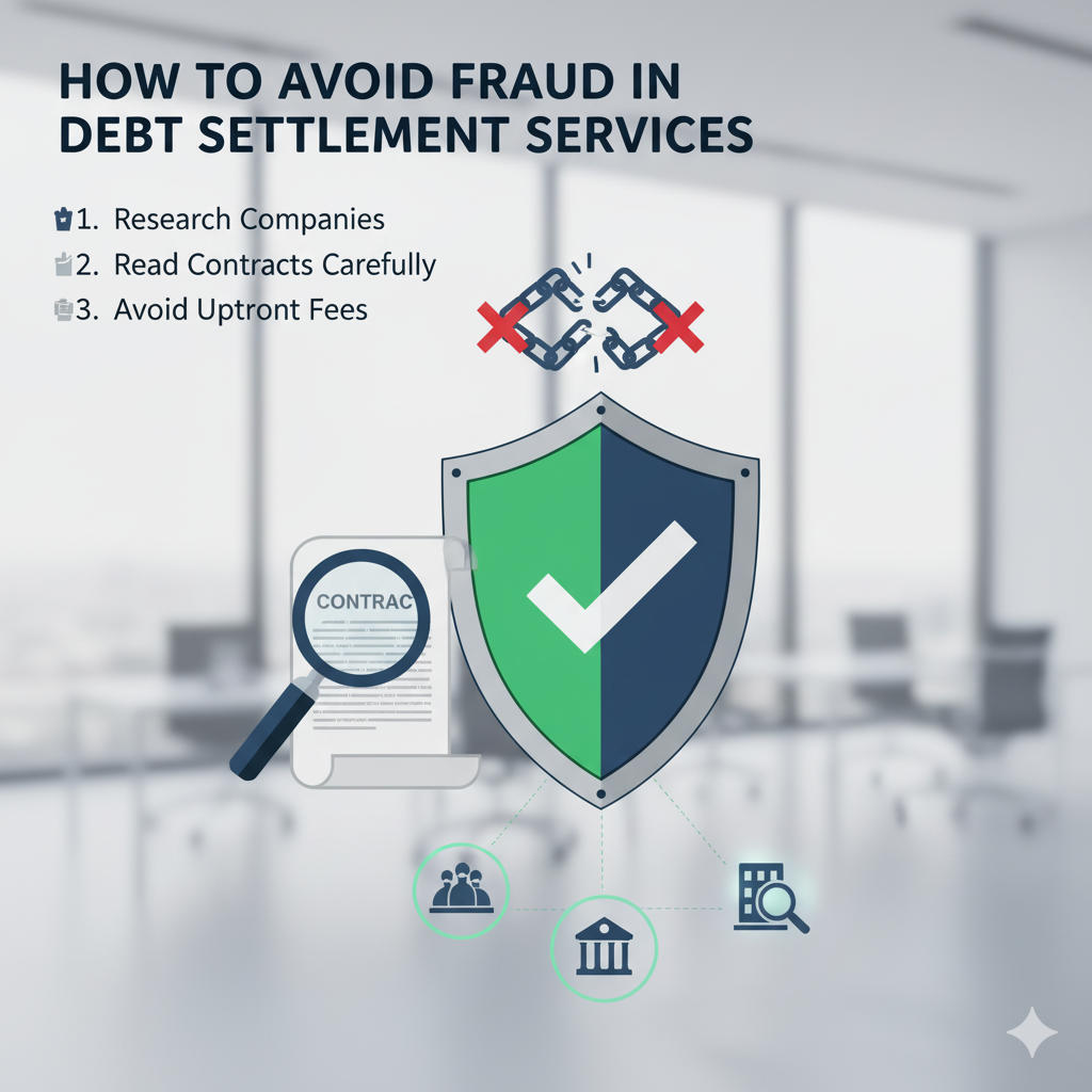How to Avoid Fraud in Debt Settlement Services