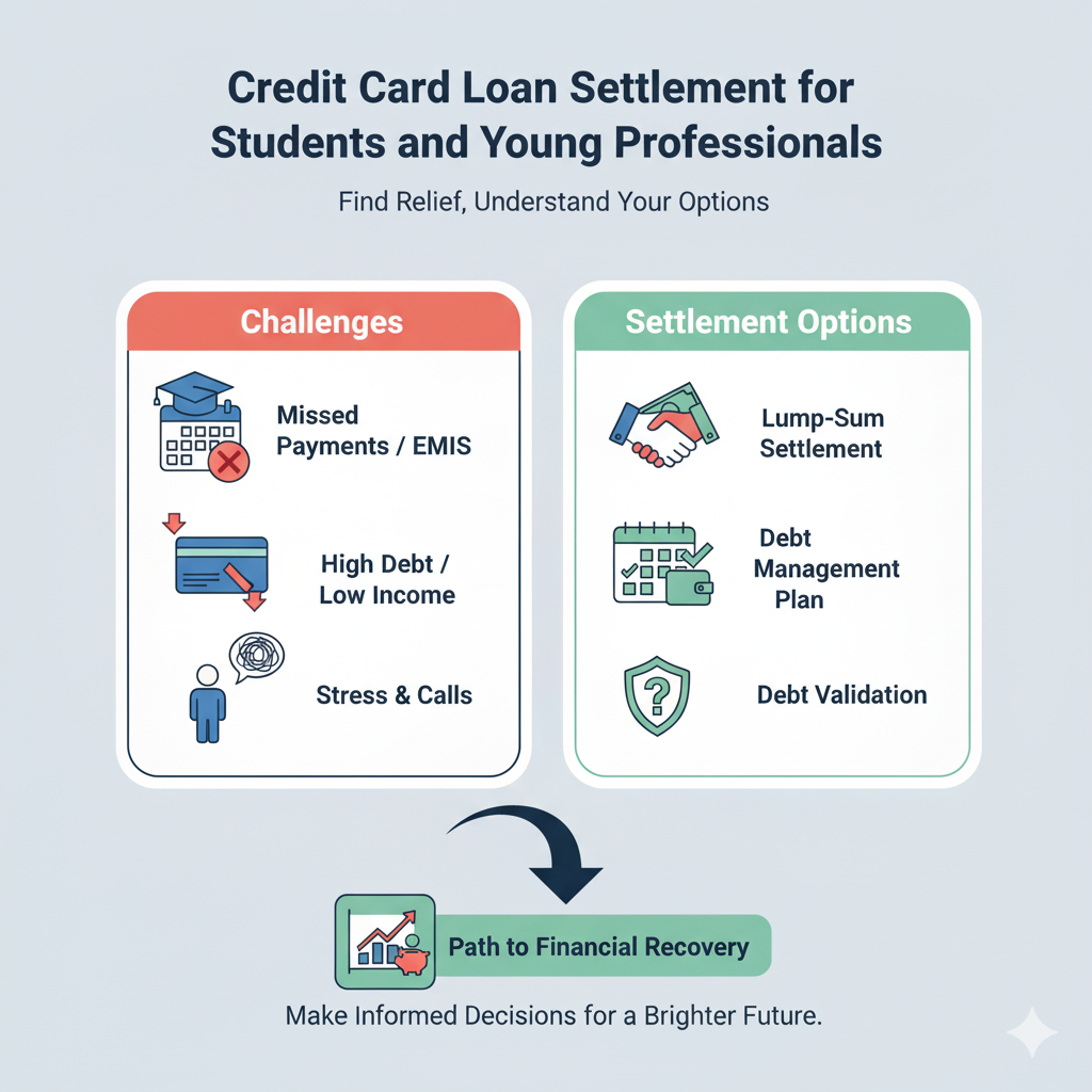 Credit Card Loan Settlement for Students and Young Professionals