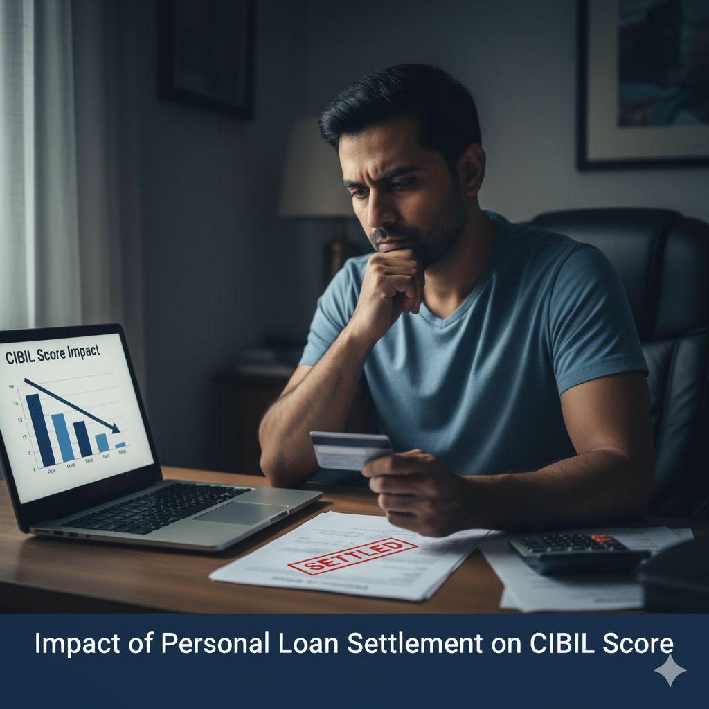 Impact of Personal Loan Settlement on CIBIL Score