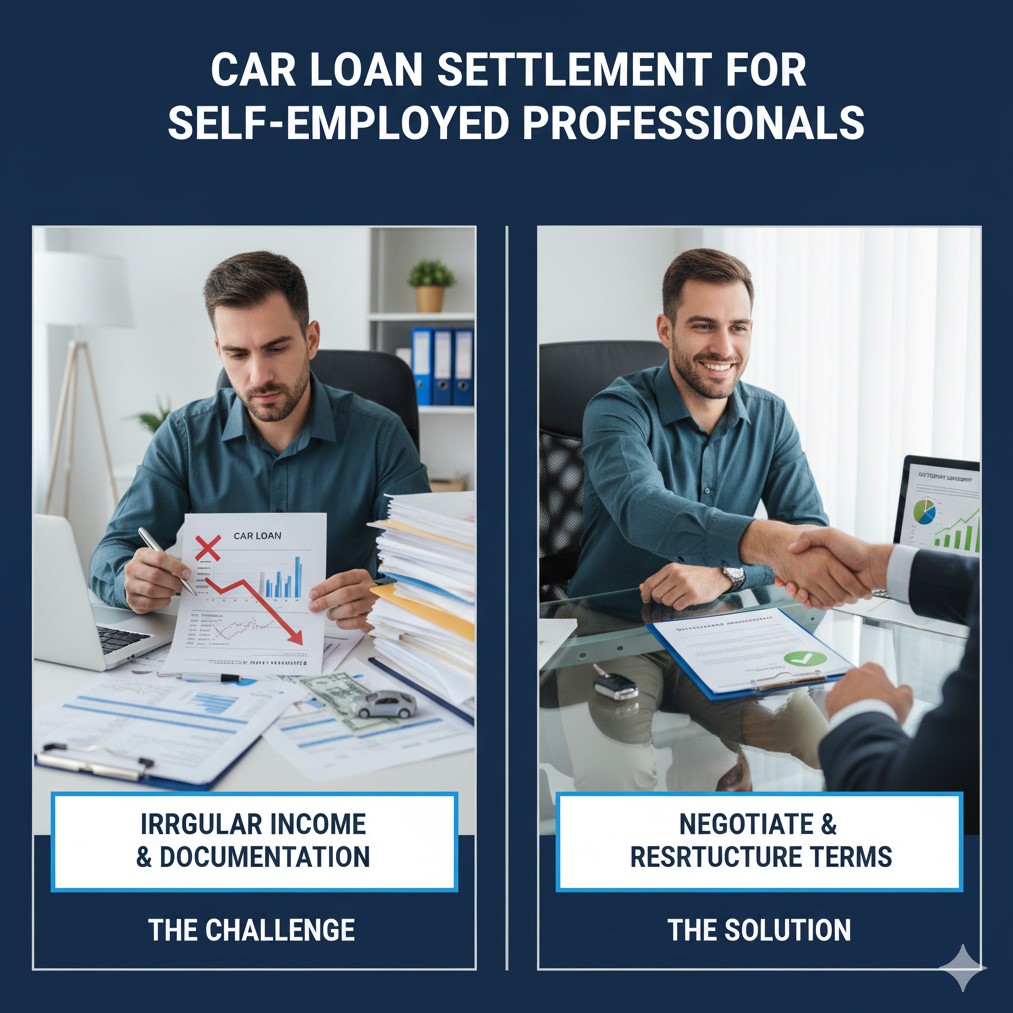Car Loan Settlement for Self-Employed Professionals