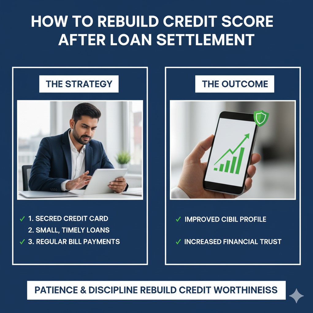 How to Rebuild Credit Score After Loan Settlement