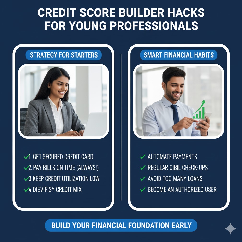 Credit Score Builder Hacks for Young Professionals