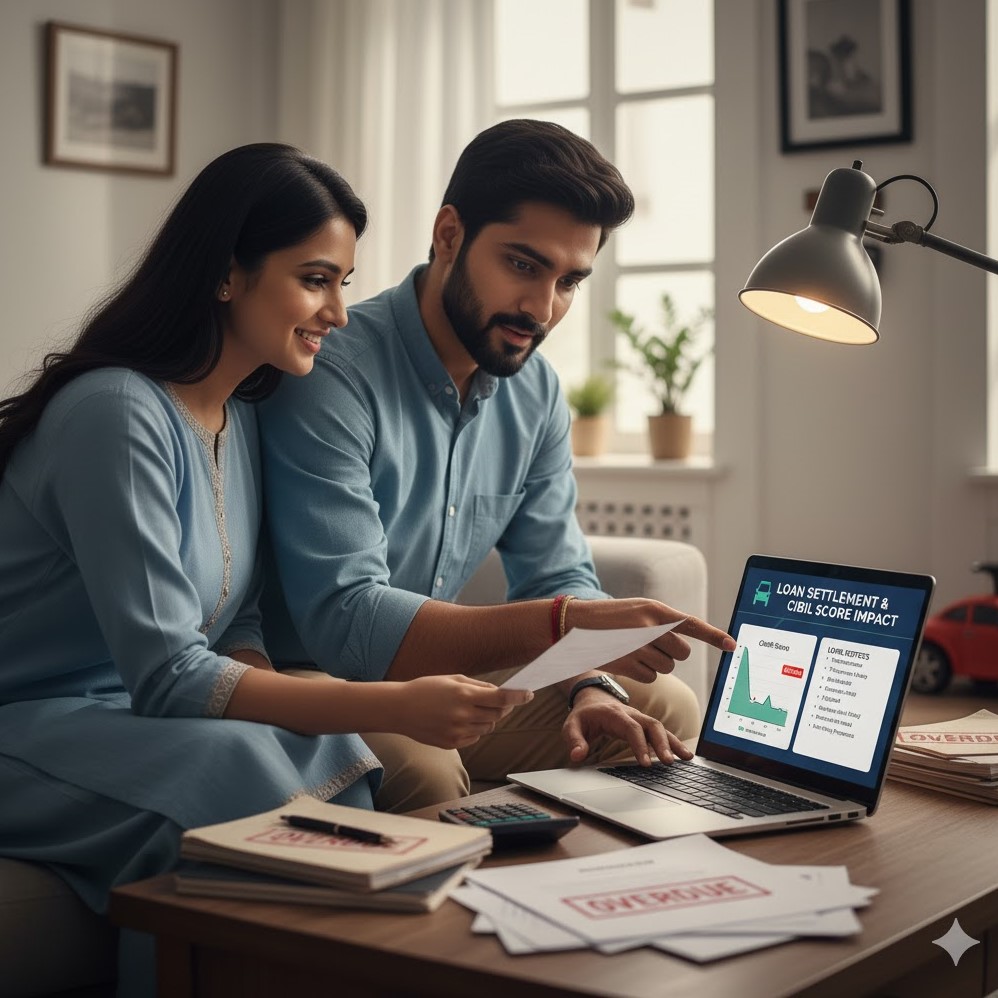 Does loan settlement affect my CIBIL score permanently?