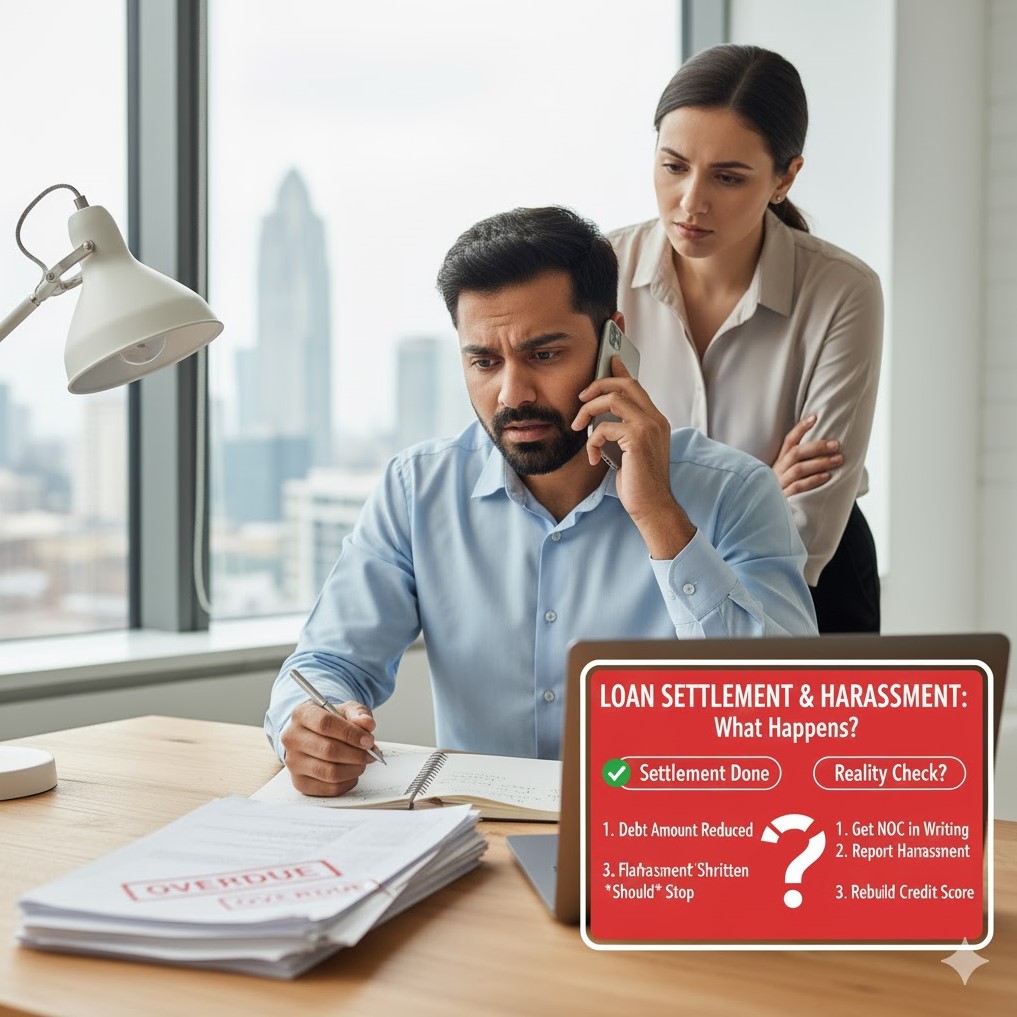 Can settling a loan stop continuous harassment from recovery agents?