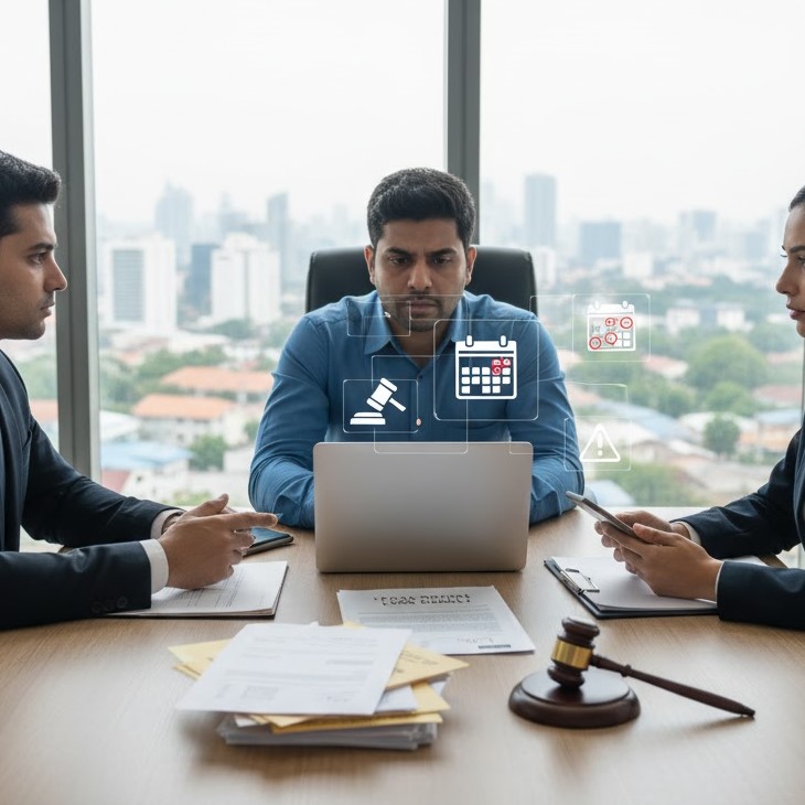 Can banks in India file a legal case if I miss EMIs but plan for settlement?