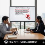 Does a one-time loan settlement remove all legal actions from the bank?