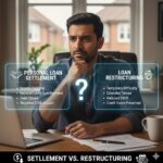When should someone choose personal loan settlement instead of restructuring?