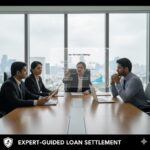 How does an expert panel help in negotiating loan settlements?