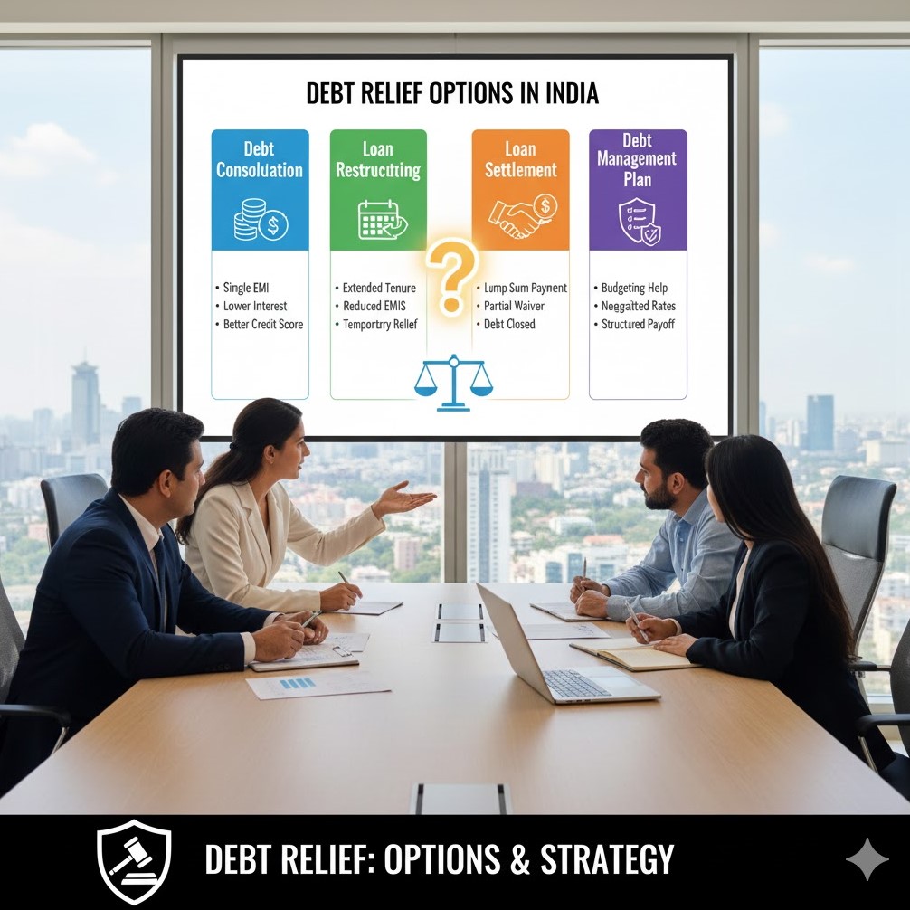 Debt Relief: What are the most effective debt relief options available in India?