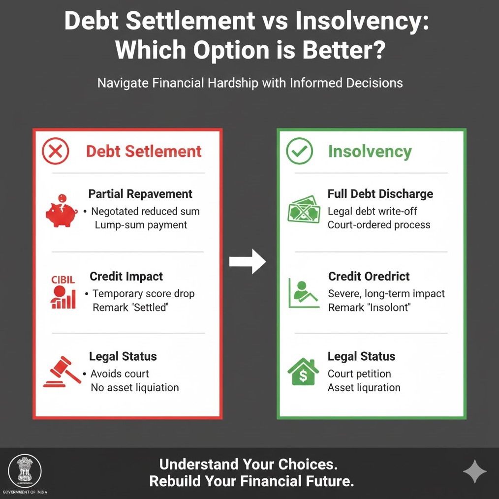 Debt Settlement vs Insolvency: Which Option is Better?