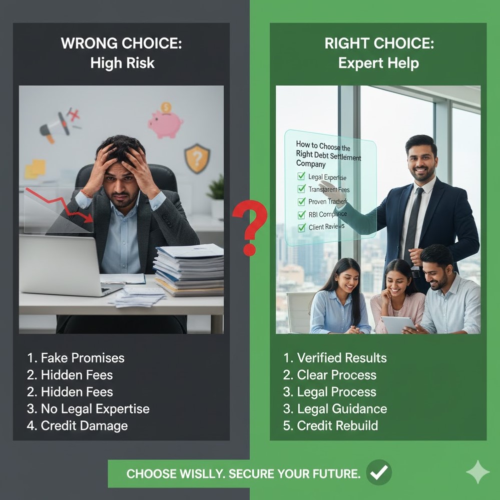 How to Choose the Right Debt Settlement Company in India