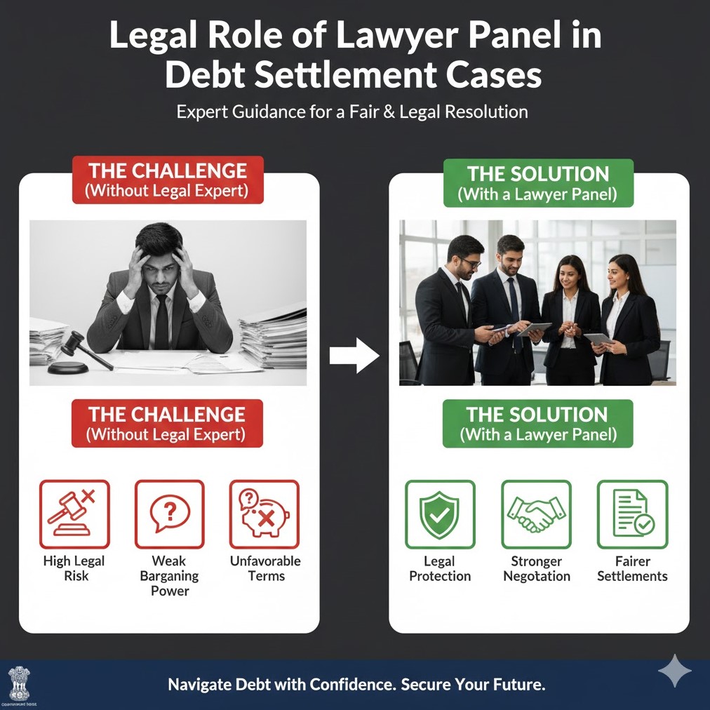 Legal Role of Lawyer Panel in Debt Settlement Cases
