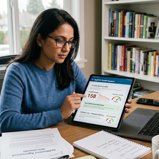 Exploring The Loan Settlement Effect on Credit Score Profile